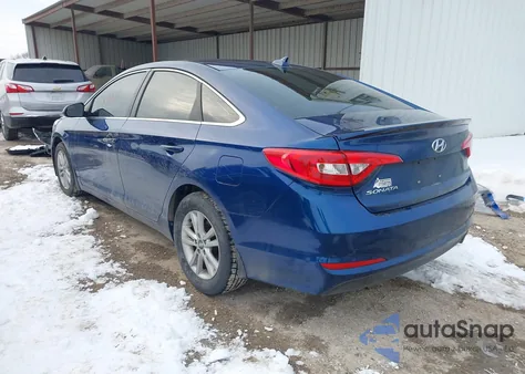 2016 Hyundai Sonata Se из США, поврежденный, VIN 5NPE24AF3GH330500